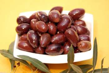 griechische Kalamata Oliven